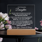 To My Beautiful Daughter - One day, when the pages of my life end