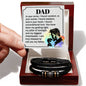 To My Dad, In Your Arms, I Found Comfort