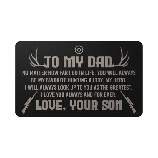 To My Dad, No Matter How Far I Go
