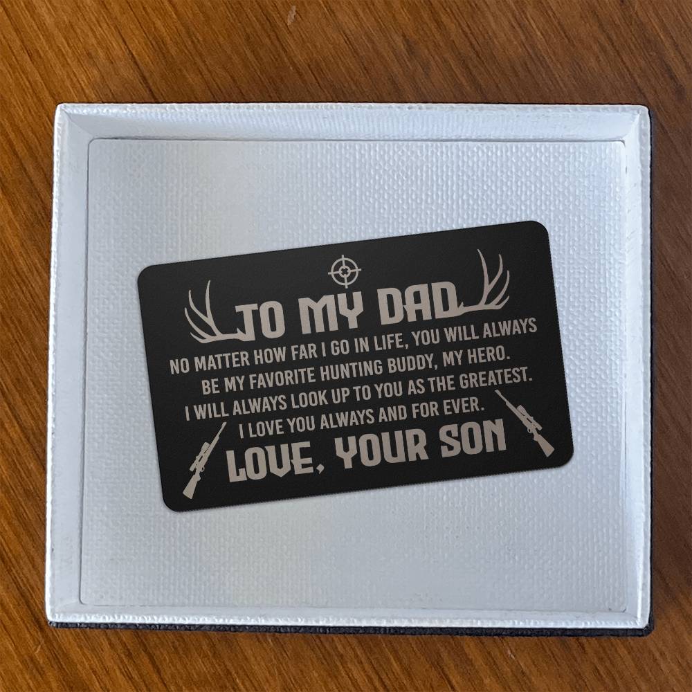 To My Dad, No Matter How Far I Go