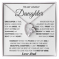 To My Lovely Daughter - Once Upon A time, When I Asked God For An Angel