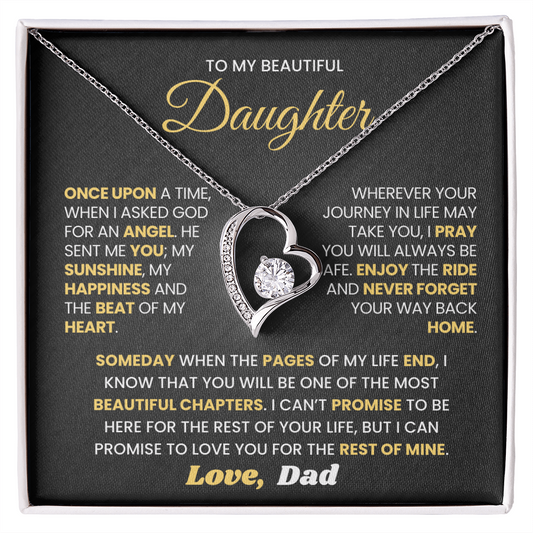 To My Beautiful Daughter - Once Upon A time, When I Asked God For An Angel