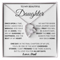 To My Daughter - Once Upon A Time, When I Asked God For An Miracle