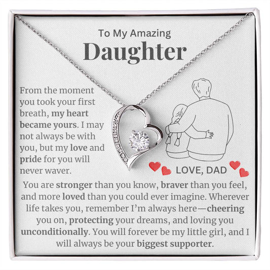 To My Amazing Daughter, From The Moment You Took Your First Breath