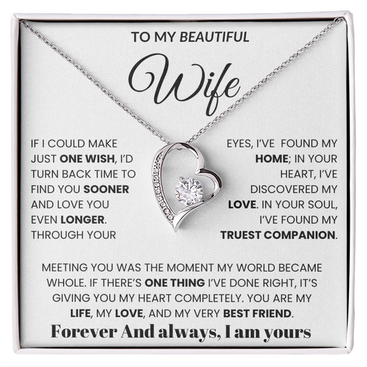 To My Wife - If I Could Make Just One Wish