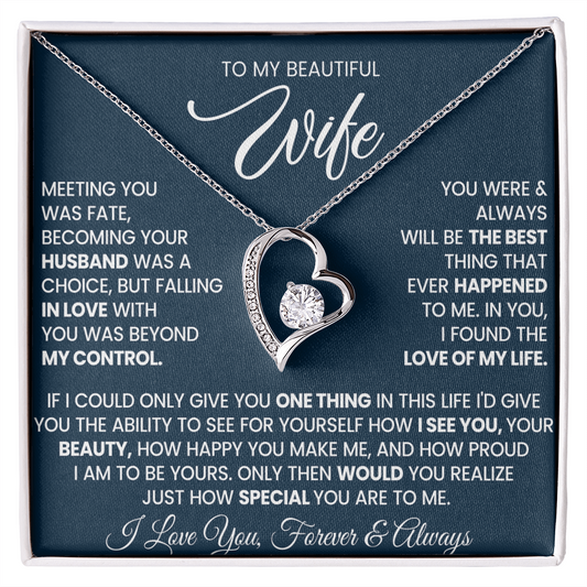 To My Beautiful Wife - Meeting You Was Fate