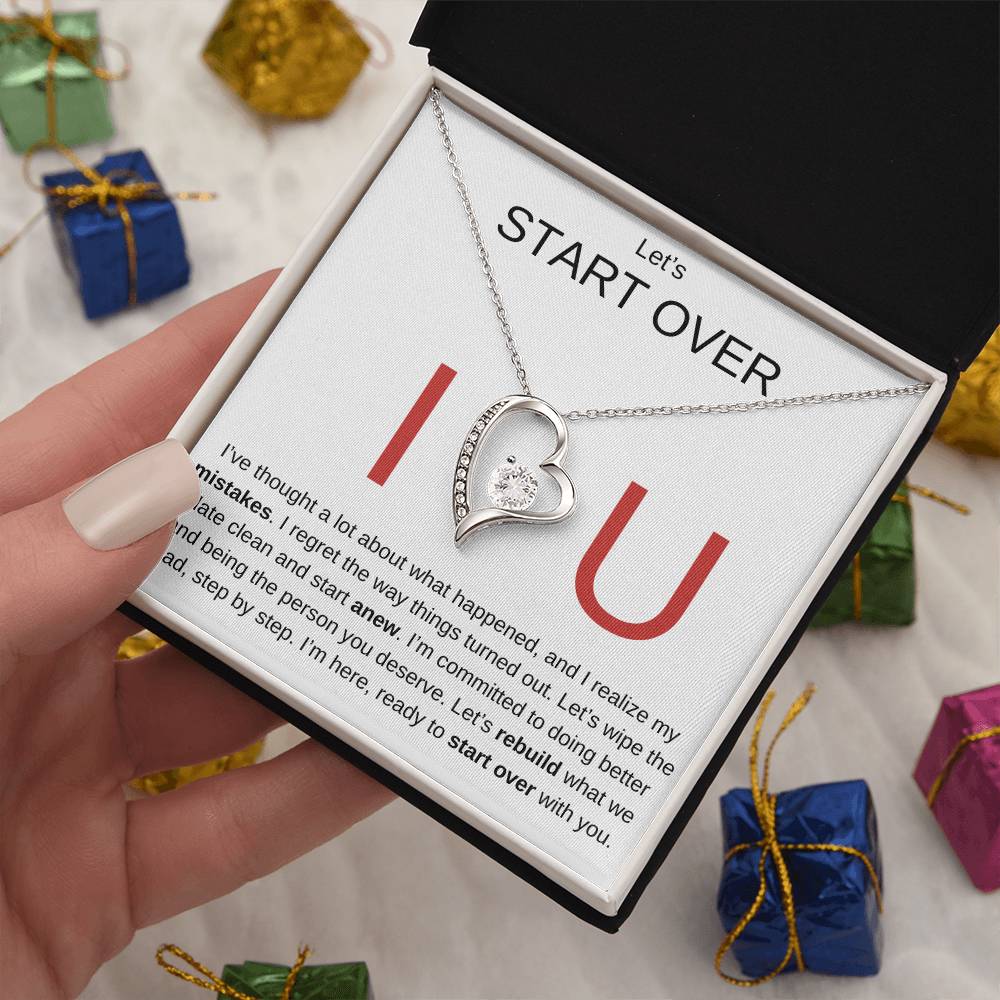 Apology Gift for Her, Let's Rebuild