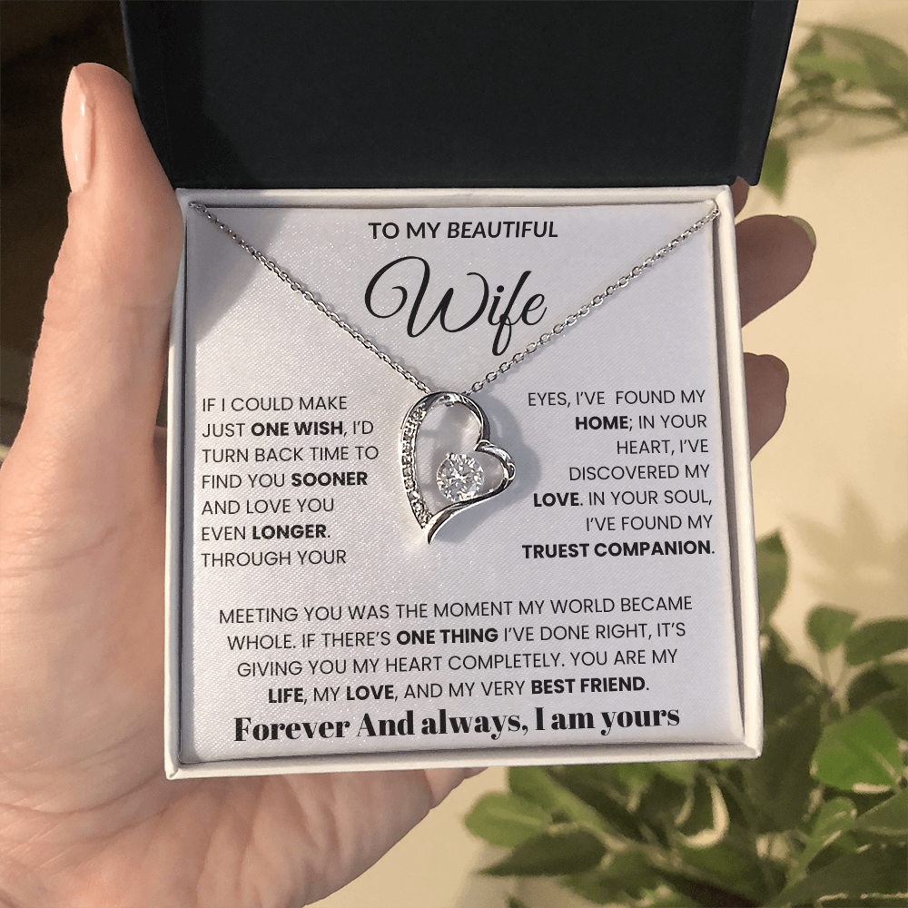 To My Wife - If I Could Make Just One Wish