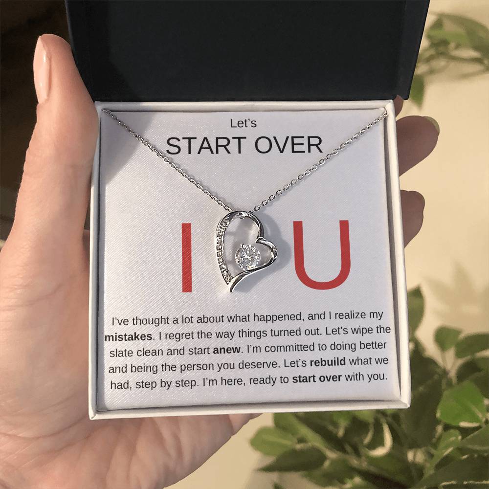 Apology Gift for Her, Let's Rebuild