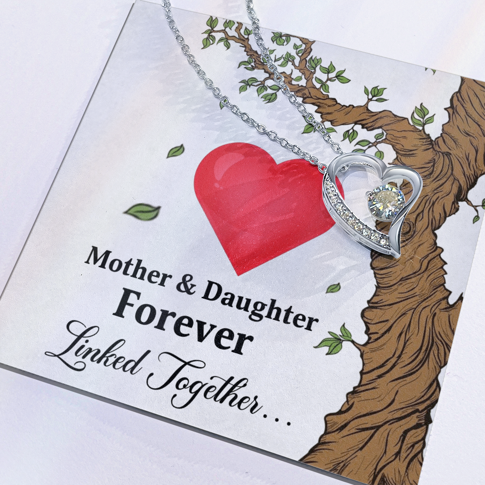 Mother & Daughter Forever Linked Together