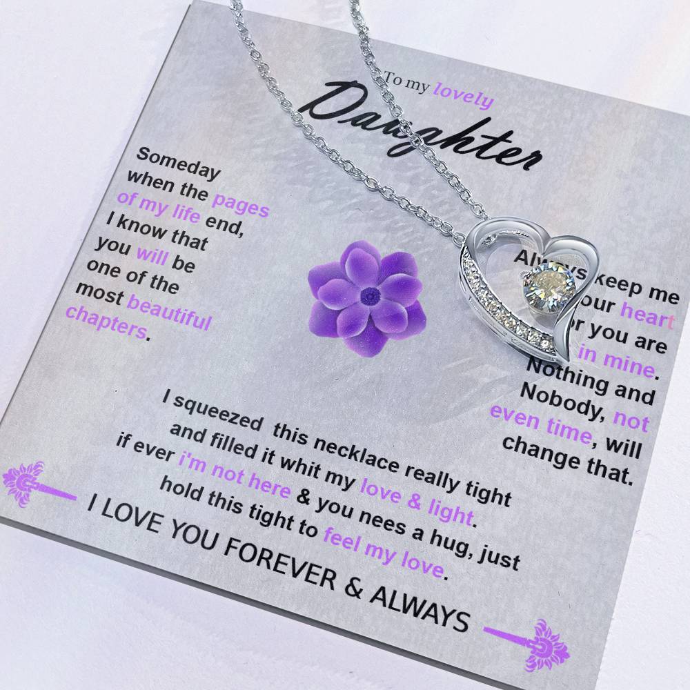 To My Daughter, Someday When the Pages of My Life End