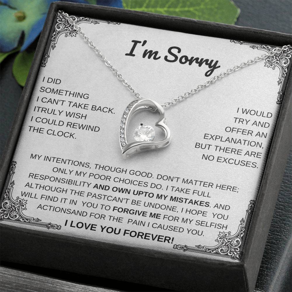 Apology Gift for Her, I TAKE FULL RESPONSIBILITY AND OWN UPTO MY MISTAKES