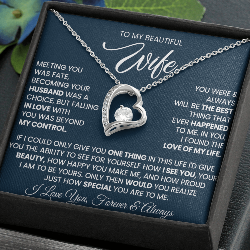 To My Beautiful Wife - Meeting You Was Fate