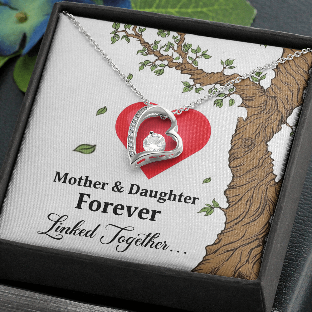 Mother & Daughter Forever Linked Together