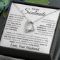 To My Soulmate - Meeting You Was Fate | Forever Love Necklace