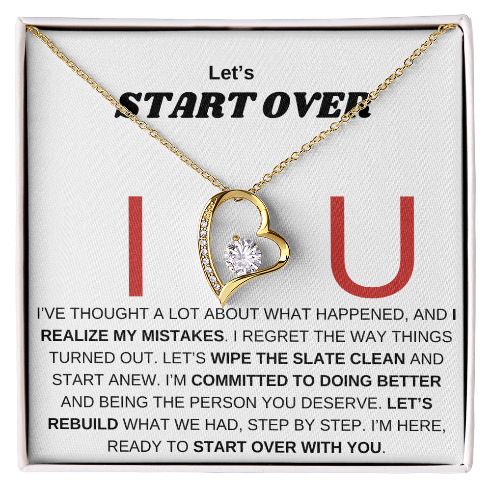 Apology Gift for Her - I Realize My Mistake