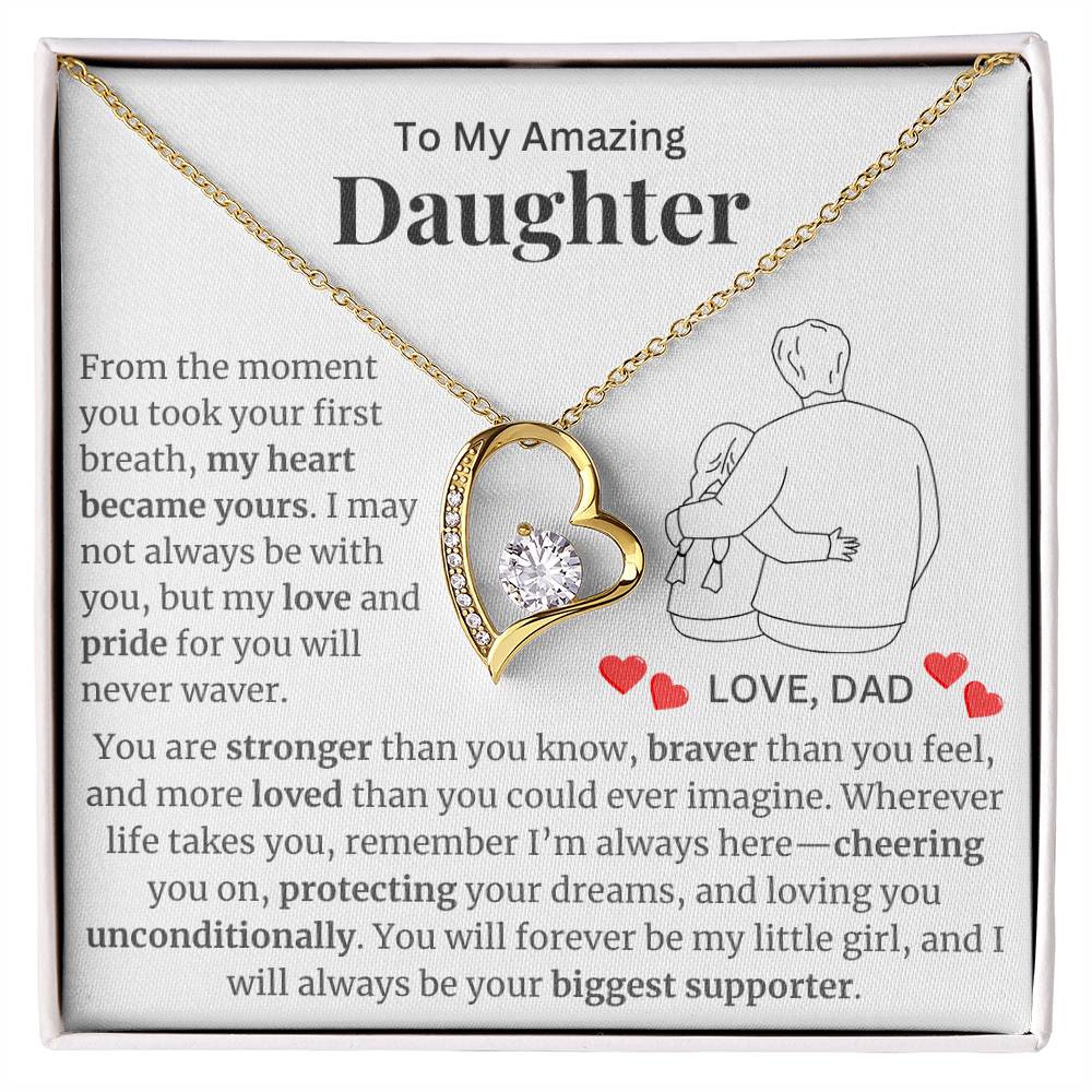 To My Amazing Daughter, From The Moment You Took Your First Breath