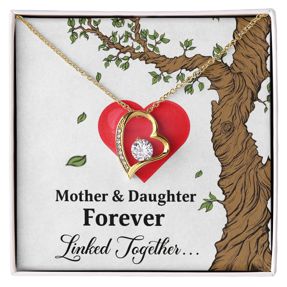 Mother & Daughter Forever Linked Together