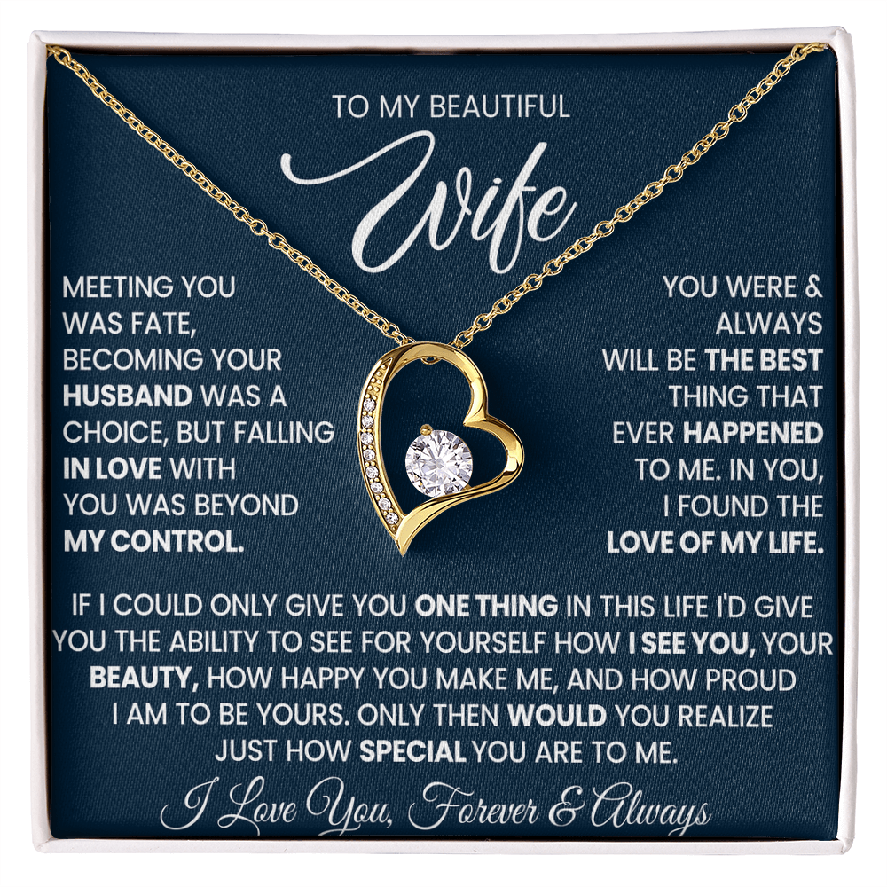 To My Beautiful Wife - Meeting You Was Fate