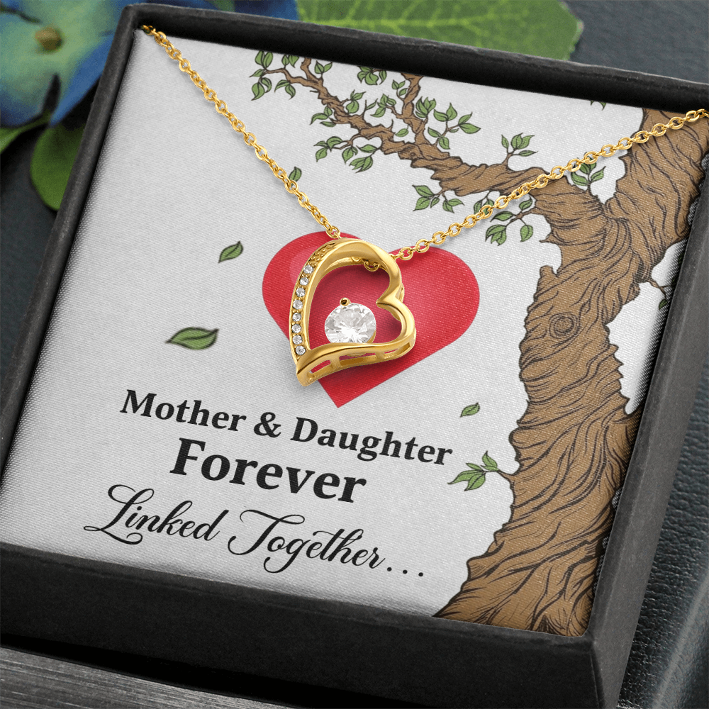 Mother & Daughter Forever Linked Together