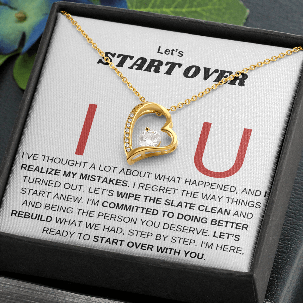 Apology Gift for Her - I Realize My Mistake