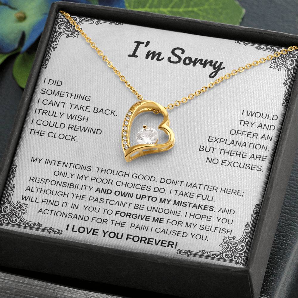 Apology Gift for Her, I TAKE FULL RESPONSIBILITY AND OWN UPTO MY MISTAKES