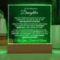 To My Beautiful Daughter - One day, when the pages of my life end