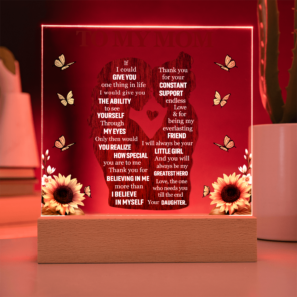 To My Mom - If I Could Give You One Thing