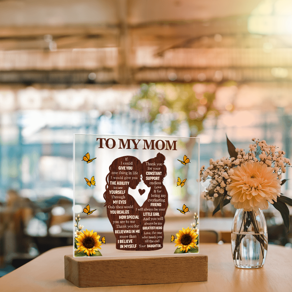 To My Mom - If I Could Give You One Thing