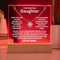 To My Beautiful Daughter - When You Look At Your Mother