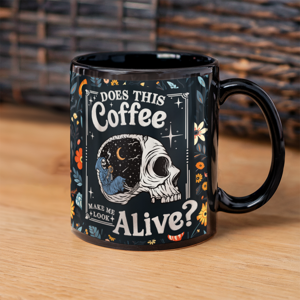 Halloween Special Black Ceramic Mug