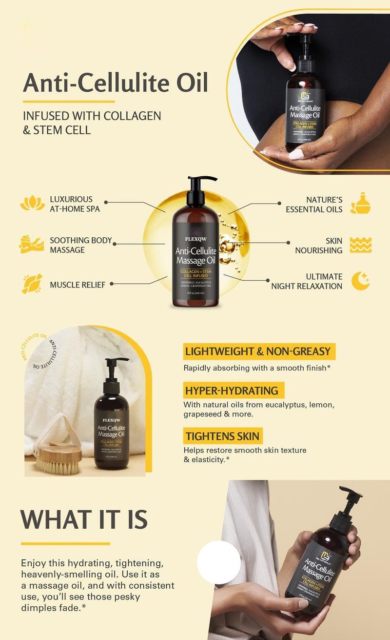 CelluSmooth™ Anti-Cellulite Massage Oil