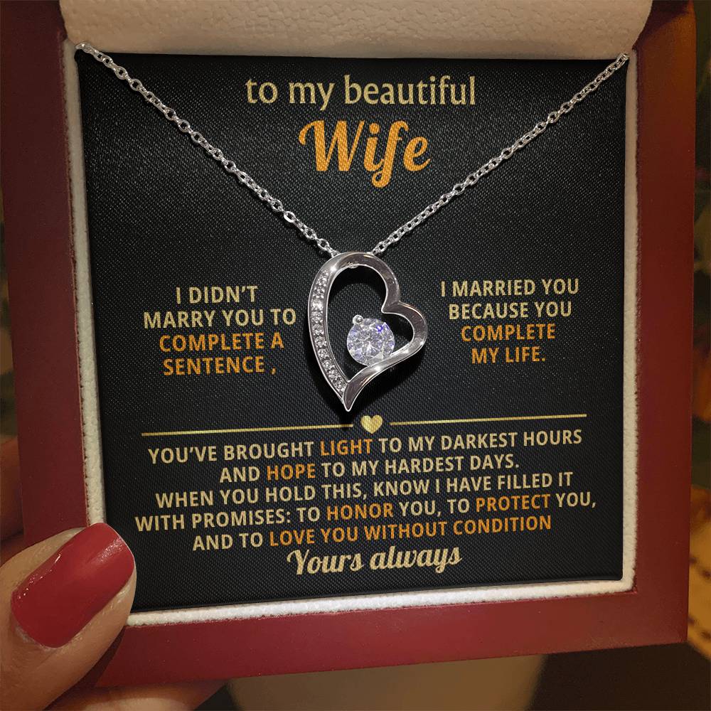 To My Beautiful Wife, Forever Love Gift Set - LV154