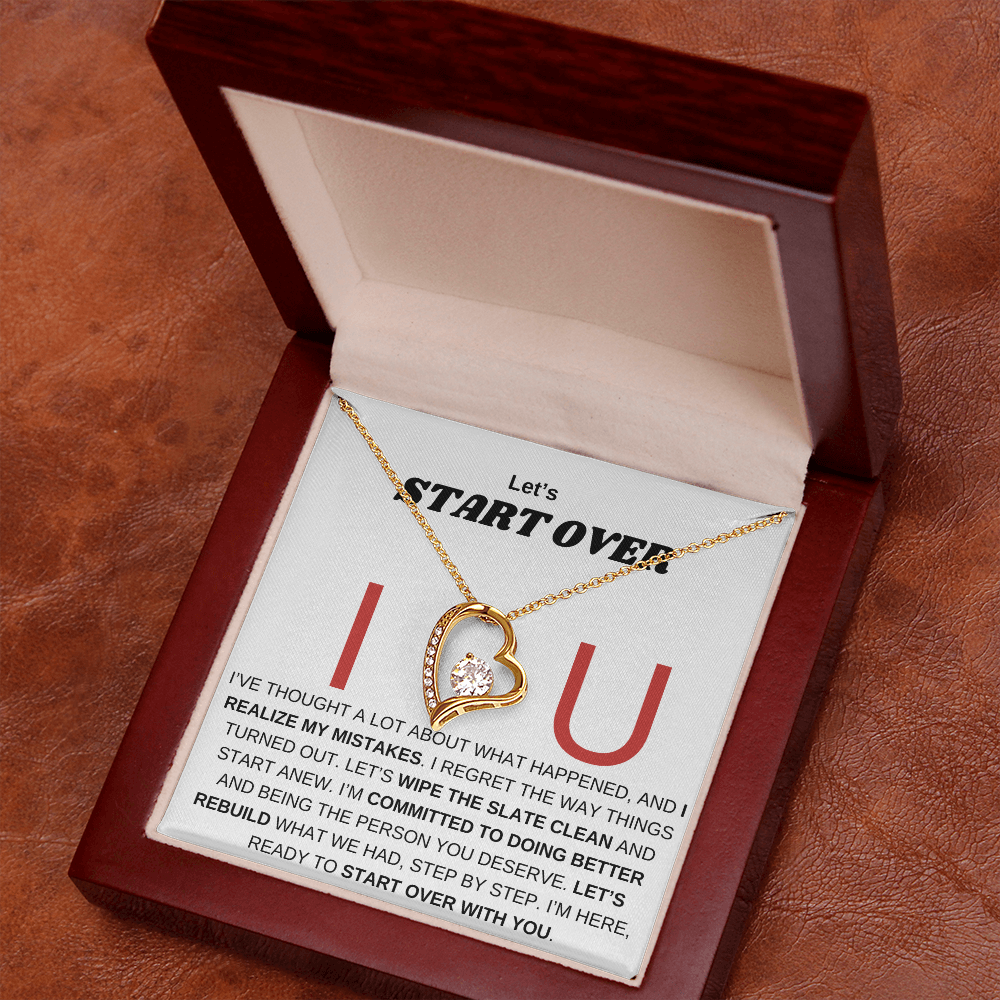 Apology Gift for Her - I Realize My Mistake