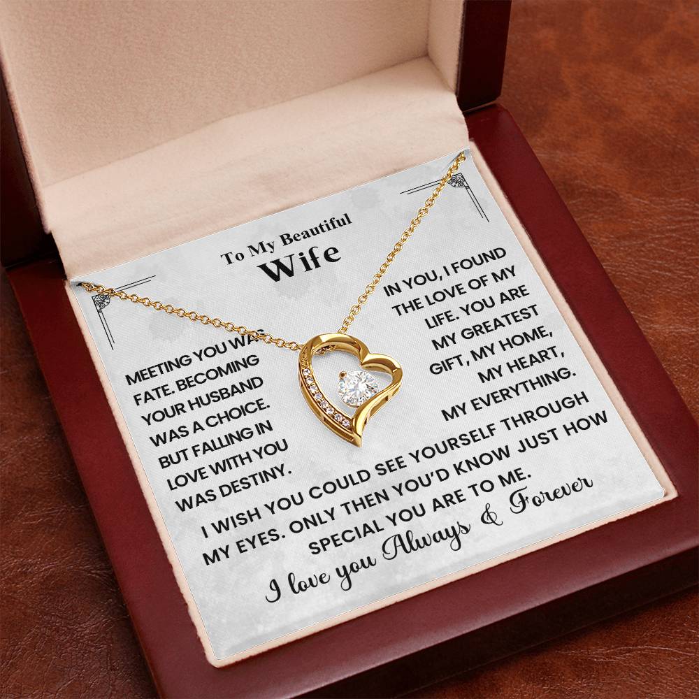 To My Beautiful Wife - Meeting You Was Fate