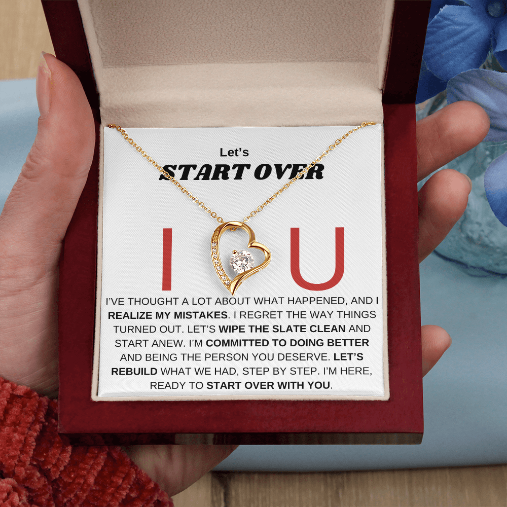Apology Gift for Her - I Realize My Mistake
