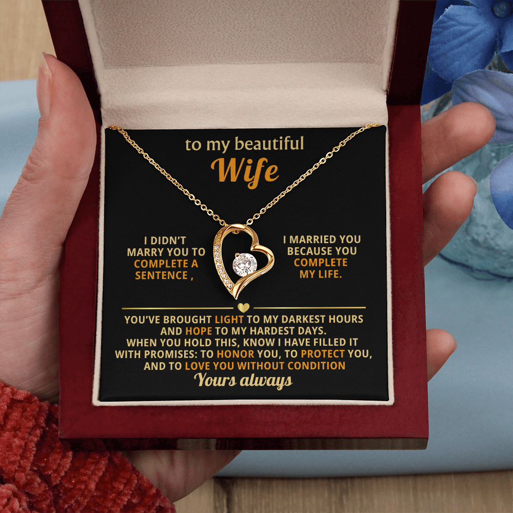To My Beautiful Wife, Forever Love Gift Set - LV154