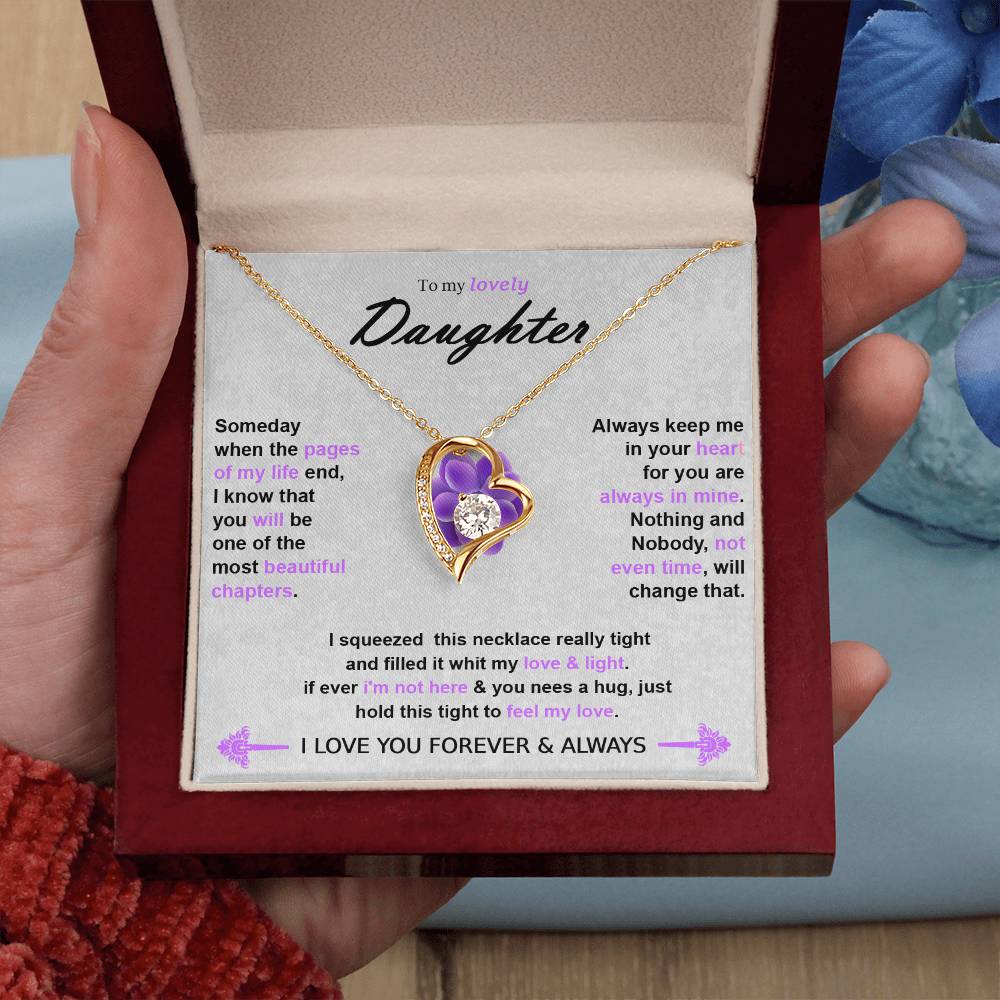 To My Daughter, Someday When the Pages of My Life End