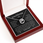 To My Daughter, Never Forget That I Love You Forever - Lucky In Love Necklace