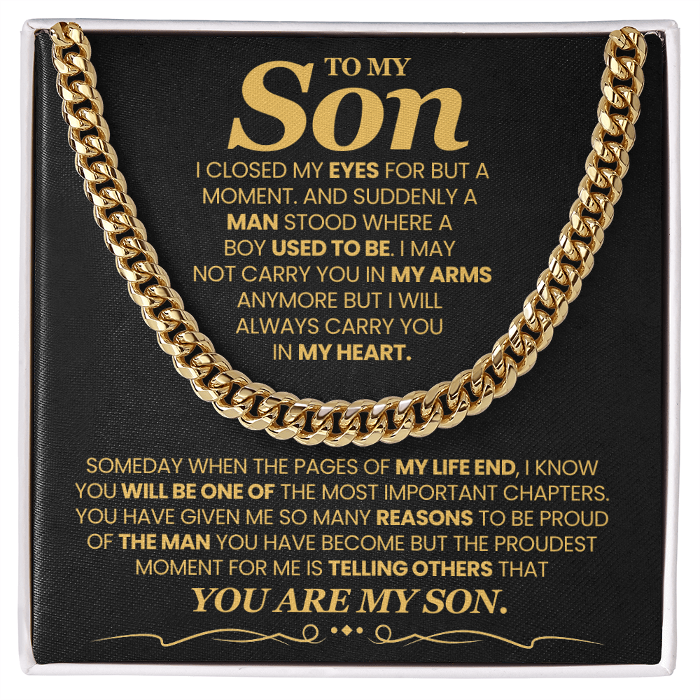 To My Son - Someday When The Pages of My Life End