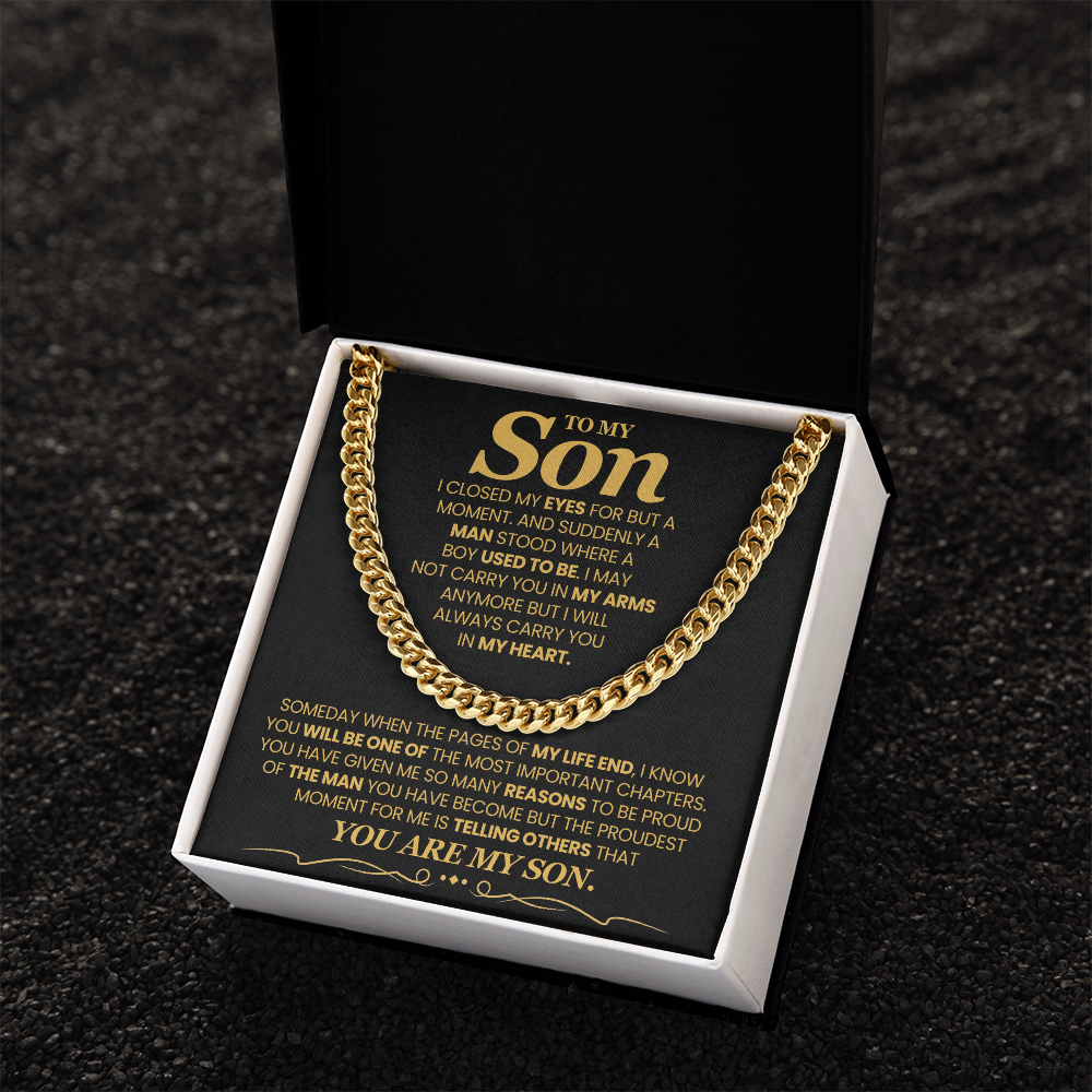 To My Son - Someday When The Pages of My Life End