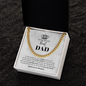 Birthday Gift For Dad - To The World's Best Dad - Cuban Link Chain