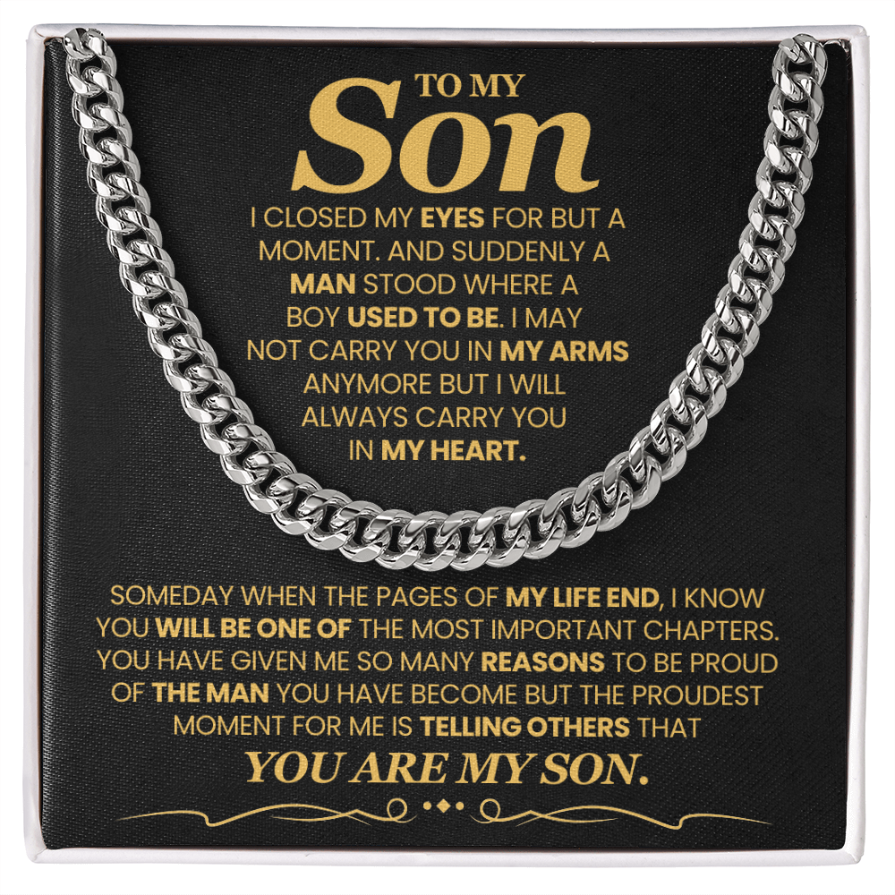 To My Son - Someday When The Pages of My Life End