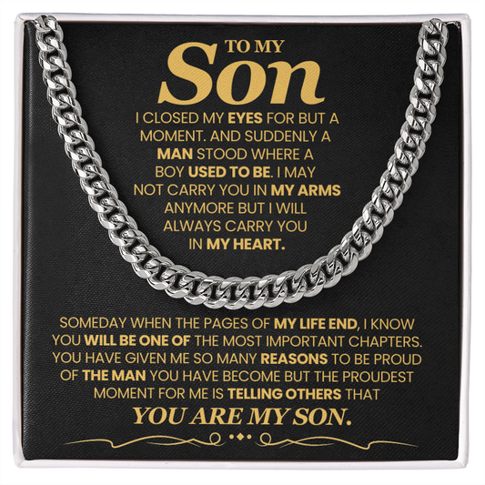 To My Son - Someday When The Pages of My Life End