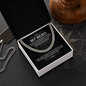 Birthday Gift For Dad - You Held My Hand When I Was Small - Cuban Link Chain