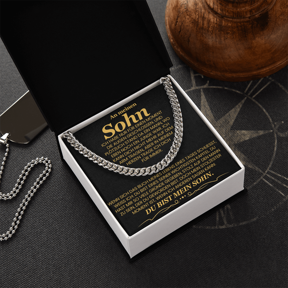 An meinen Sohn – Cuban Link Kette