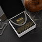 To My Son , One Day When The Pages of My Life End - Cuban Link Chain
