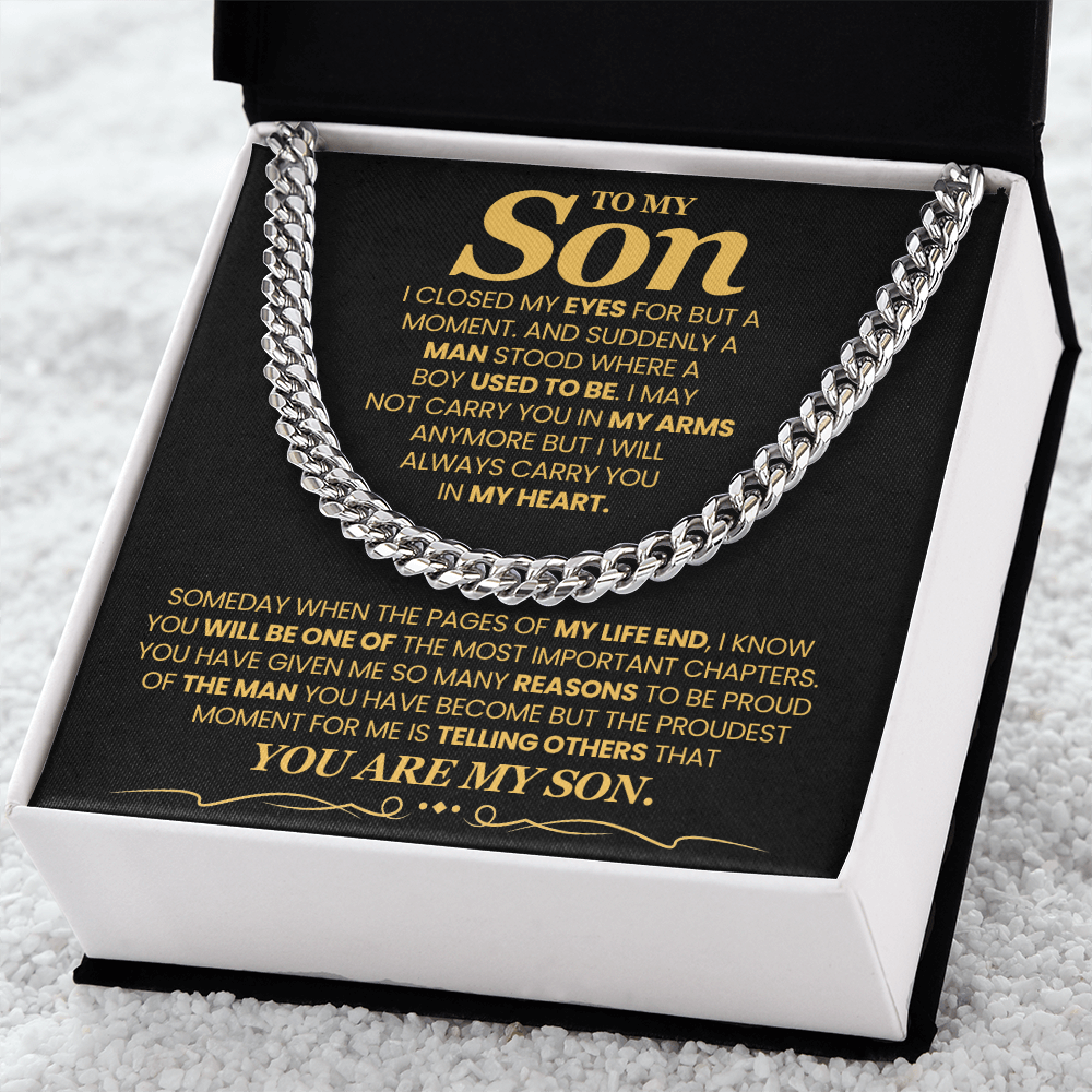 To My Son - Someday When The Pages of My Life End