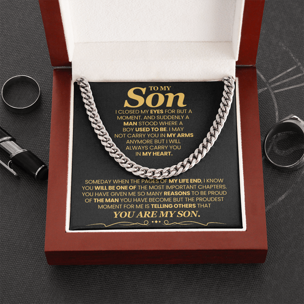To My Son - Someday When The Pages of My Life End