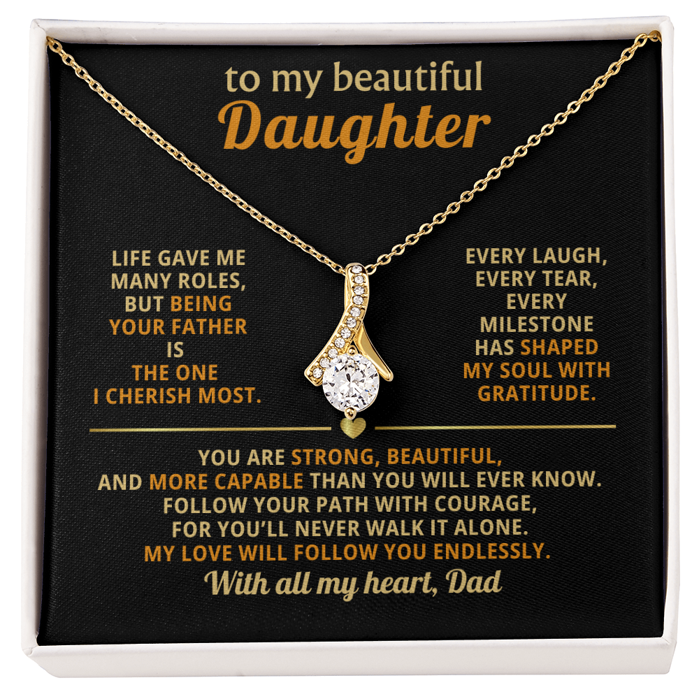 To My Beautiful Daughter - Life Gave Me Many Roles, But Being Your Father Is The One I Cherish Most